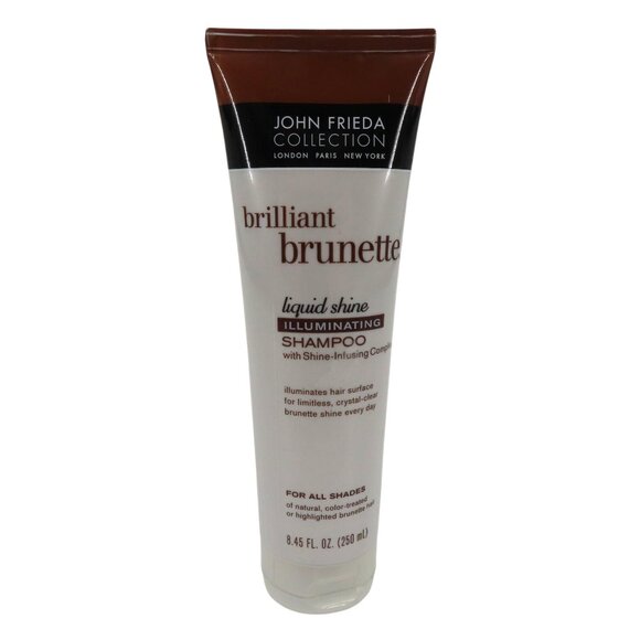 John Frieda Brilliant Brunette Liquid Shine Illuminating Shampoo 8.45 oz NEW